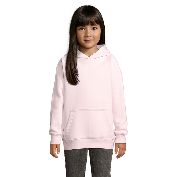 Sweat à capuche 280g/m² junior coton biologique
