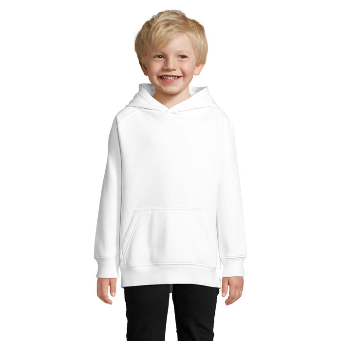Sweat à capuche 280g/m² junior coton biologique