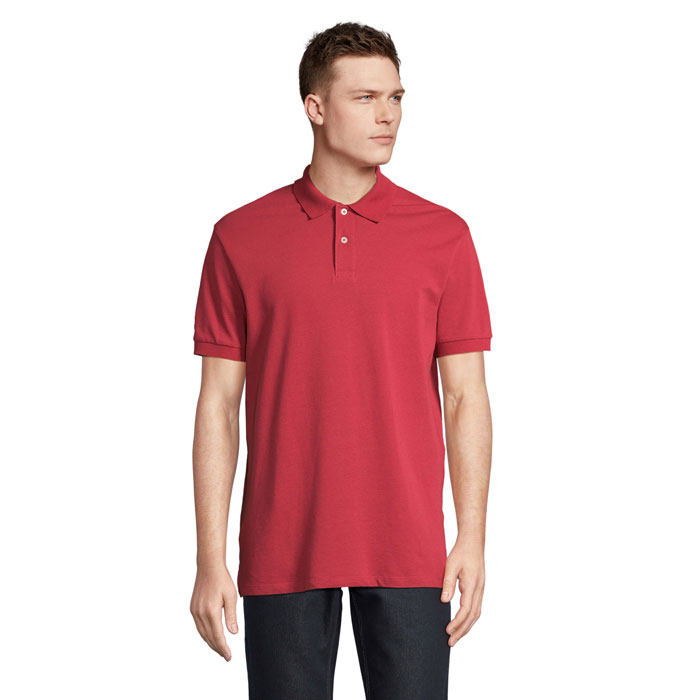 Polo 210g/m² unisexe en maille piquée