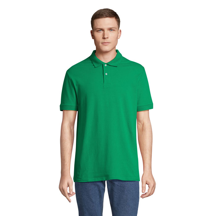 Polo 210g/m² unisexe en maille piquée