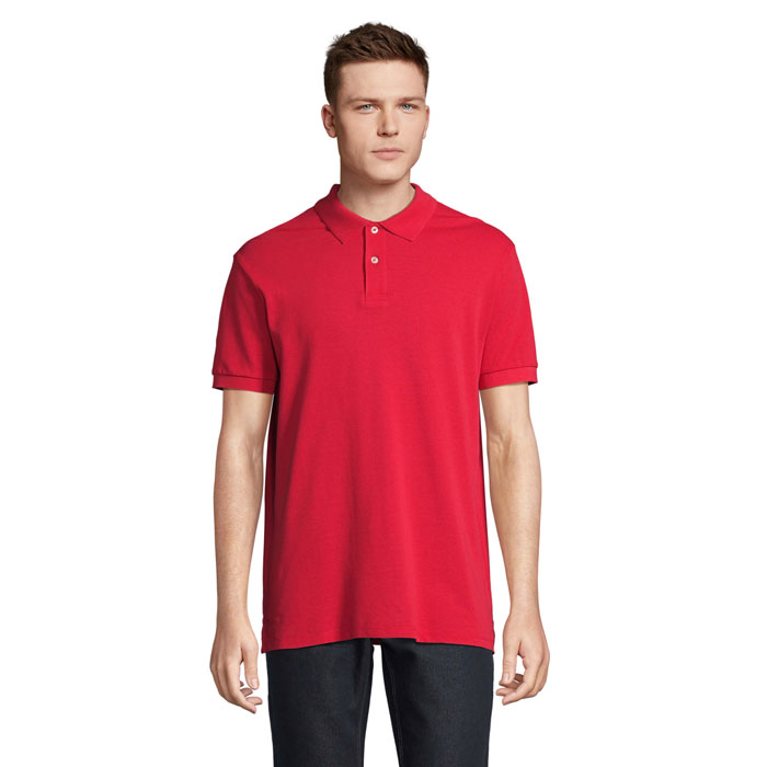 Polo 210g/m² unisexe en maille piquée