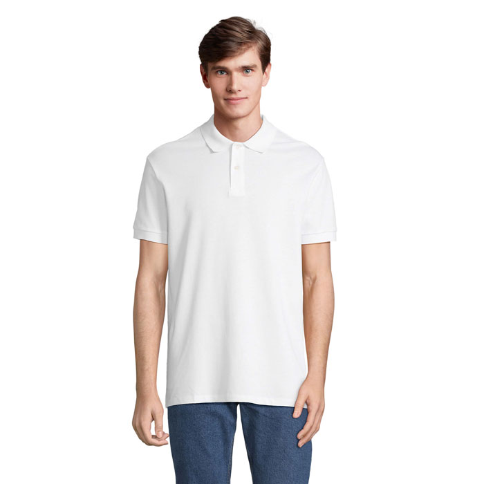 Polo 210g/m² unisexe en maille piquée