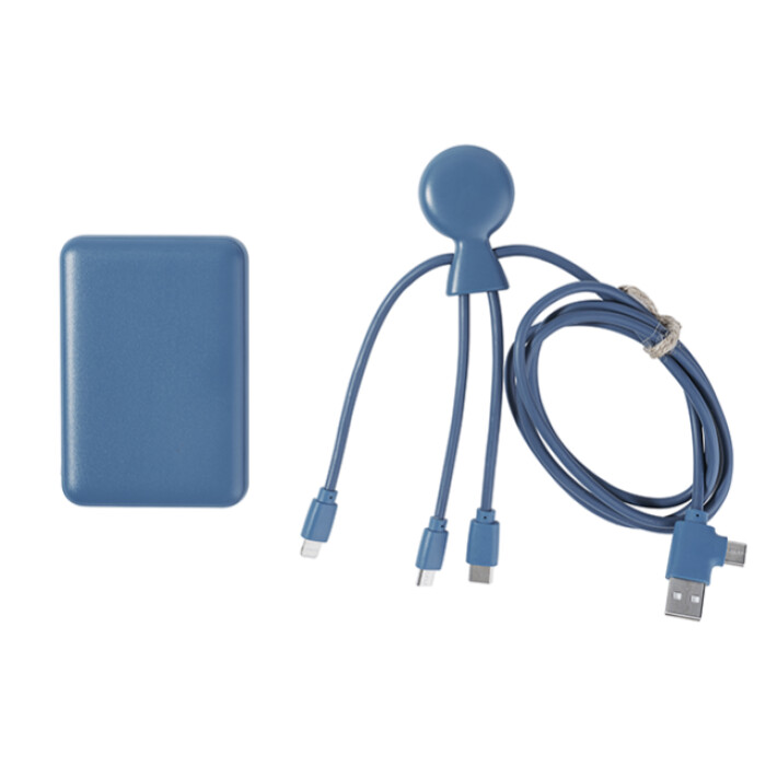 Câble multi-USB long en forme de pieuvre avec chargeur 5000mAh