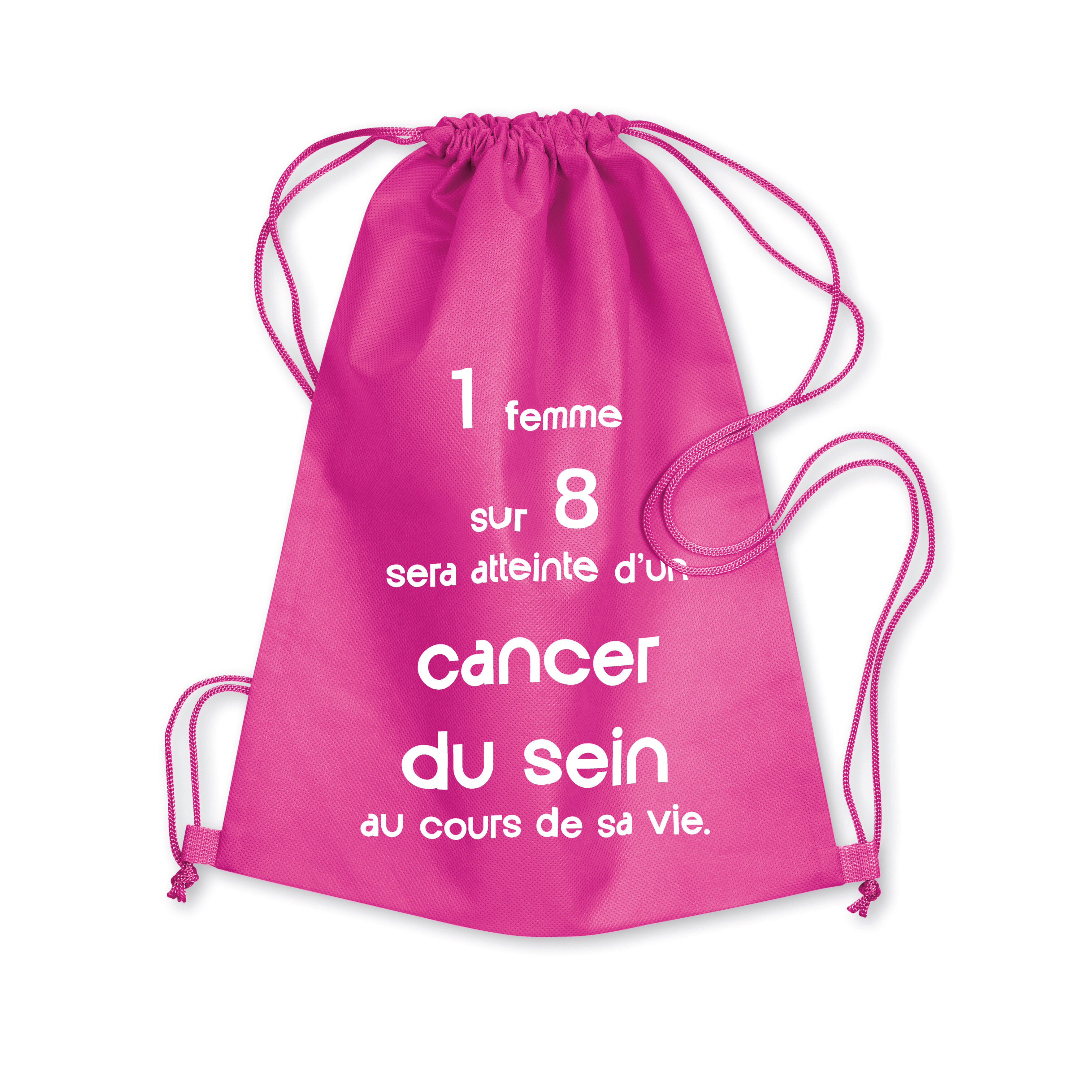 Sac cordelette 80 gr/m² en non-tissé