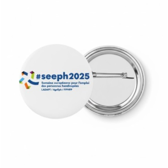 Badge broche 4,4 cm